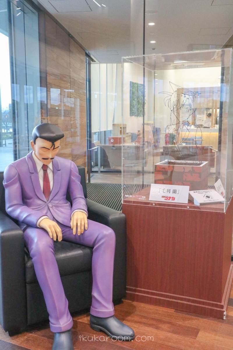 讀賣電視台內部裝飾：沉睡的小五郎